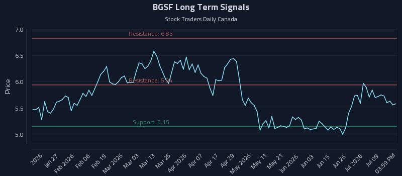 BGSF Long Term Analysis for July 14 2026 BGSF Long Term Analysis for July 14 2026