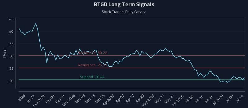 BTGD Long Term Analysis for July 14 2026 BTGD Long Term Analysis for July 14 2026