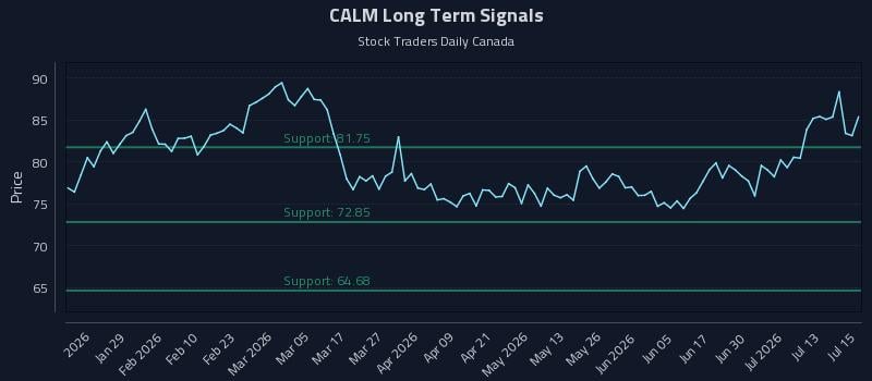 CALM Long Term Analysis for July 16 2026 CALM Long Term Analysis for July 16 2026