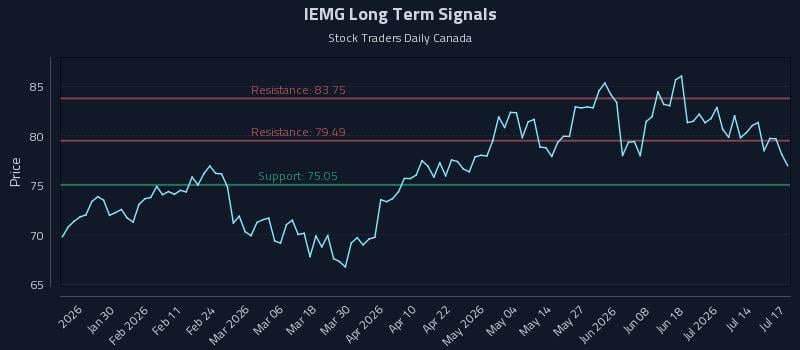 IEMG Long Term Analysis for July 19 2026 IEMG Long Term Analysis for July 19 2026