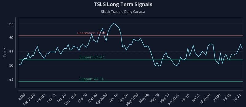 TSLS Long Term Analysis for July 21 2026