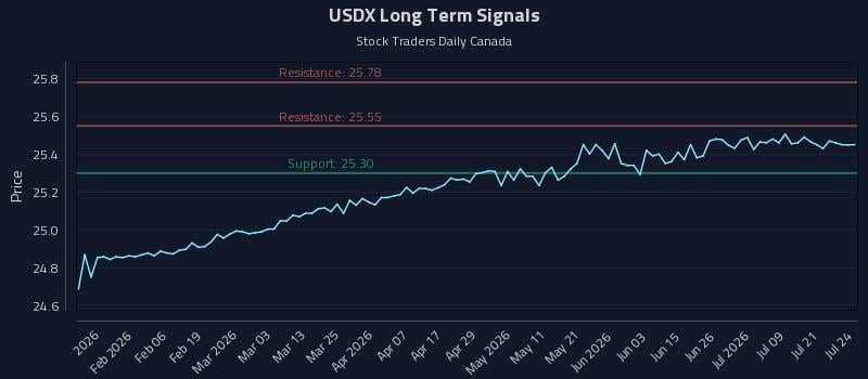 USDX Long Term Analysis for July 24 2026