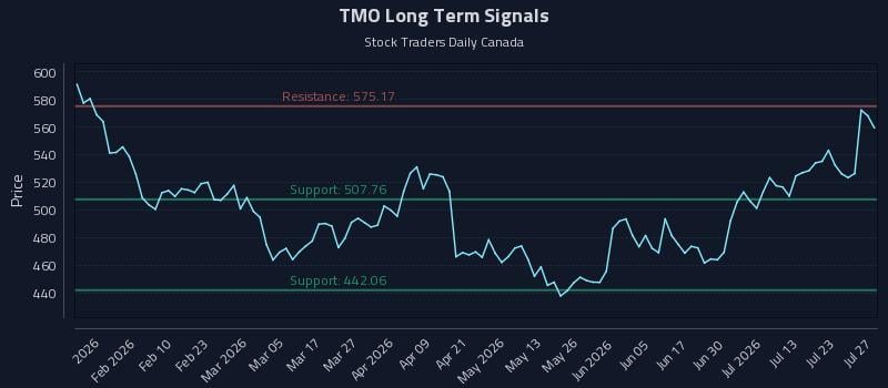 TMO Long Term Analysis for July 28 2026