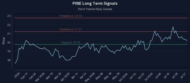 PINE Long Term Analysis for August 2 2026 PINE Long Term Analysis for August 2 2026