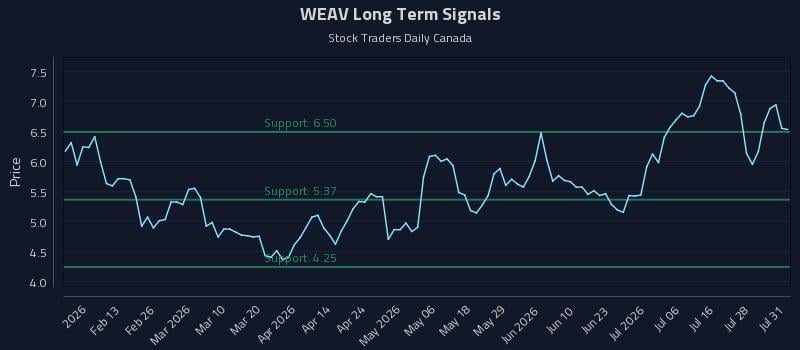WEAV Long Term Analysis for August 3 2026 WEAV Long Term Analysis for August 3 2026