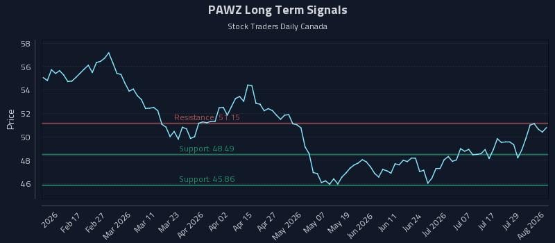 PAWZ Long Term Analysis for August 4 2026