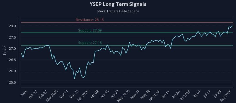 YSEP Long Term Analysis for August 4 2026 YSEP Long Term Analysis for August 4 2026