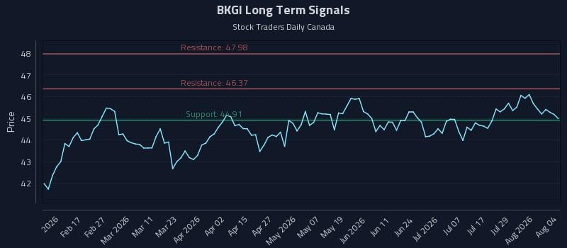 BKGI Long Term Analysis for August 4 2026 BKGI Long Term Analysis for August 4 2026