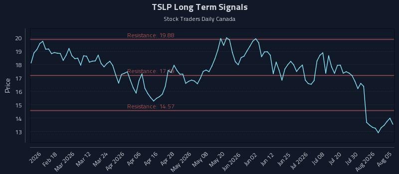TSLP Long Term Analysis for August 5 2026 TSLP Long Term Analysis for August 5 2026