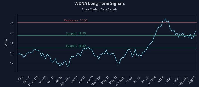 WDNA Long Term Analysis for August 6 2026