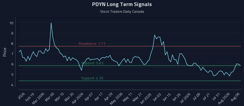 PDYN Long Term Analysis for August 6 2026