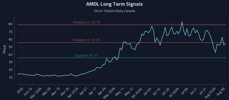 AMDL Long Term Analysis for August 6 2026 AMDL Long Term Analysis for August 6 2026