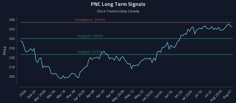 PNC Long Term Analysis for August 7 2026 PNC Long Term Analysis for August 7 2026