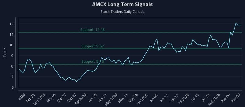 AMCX Long Term Analysis for August 8 2026 AMCX Long Term Analysis for August 8 2026