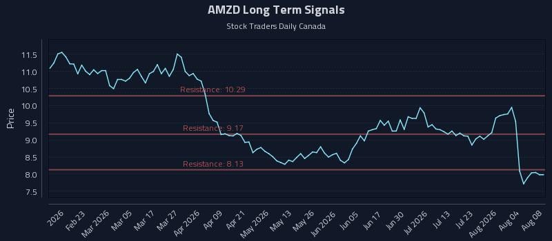 AMZD Long Term Analysis for August 8 2026 AMZD Long Term Analysis for August 8 2026