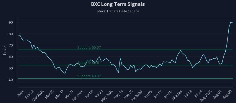 BXC Long Term Analysis for August 9 2026