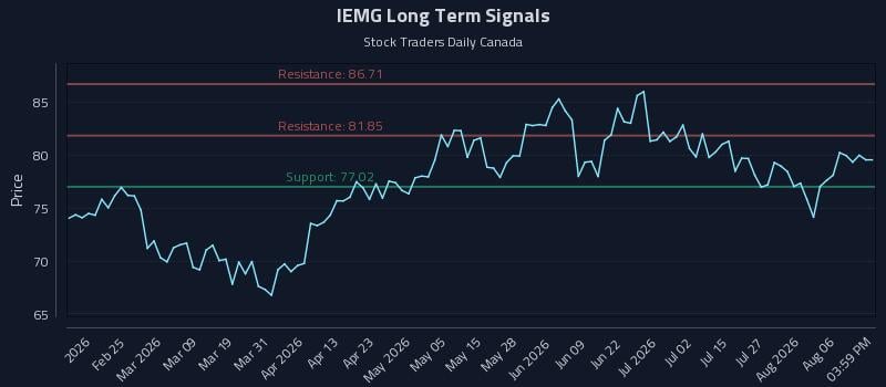 IEMG Long Term Analysis for August 11 2026