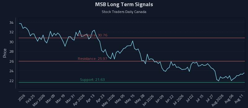 MSB Long Term Analysis for August 11 2026 MSB Long Term Analysis for August 11 2026