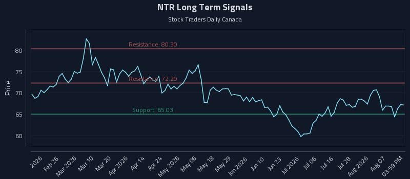 NTR Long Term Analysis for August 12 2026 NTR Long Term Analysis for August 12 2026