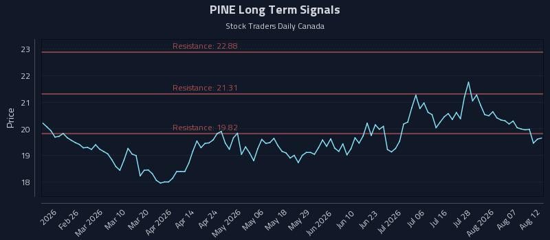 PINE Long Term Analysis for August 12 2026 PINE Long Term Analysis for August 12 2026