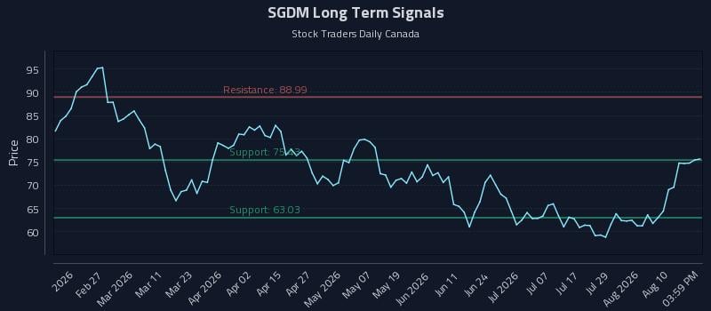 SGDM Long Term Analysis for August 13 2026