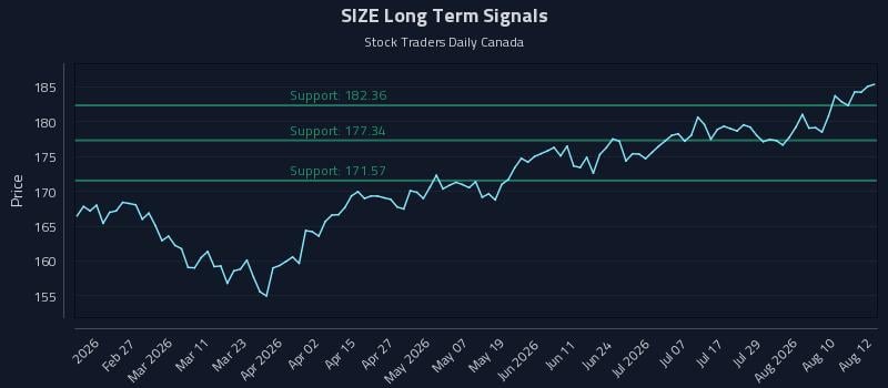 SIZE Long Term Analysis for August 13 2026