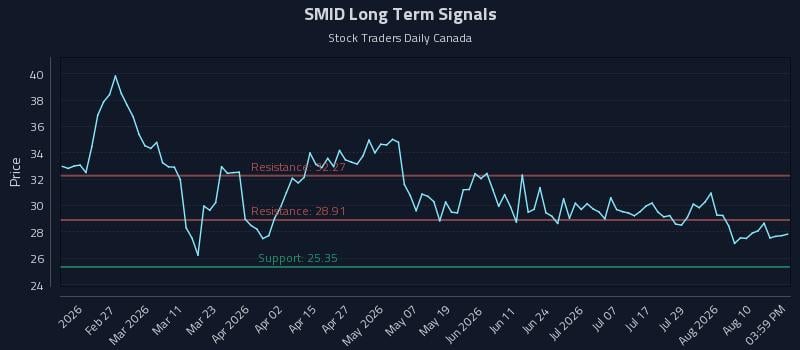 SMID Long Term Analysis for August 13 2026