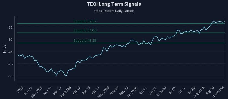 TEQI Long Term Analysis for August 13 2026