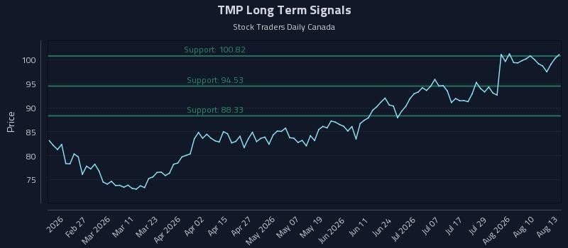 TMP Long Term Analysis for August 13 2026 TMP Long Term Analysis for August 13 2026
