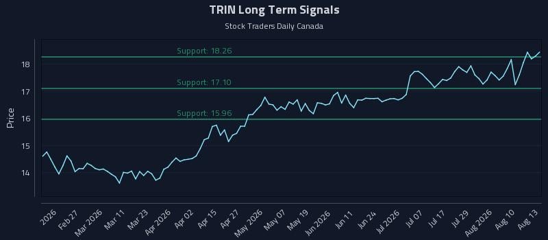 TRIN Long Term Analysis for August 13 2026 TRIN Long Term Analysis for August 13 2026