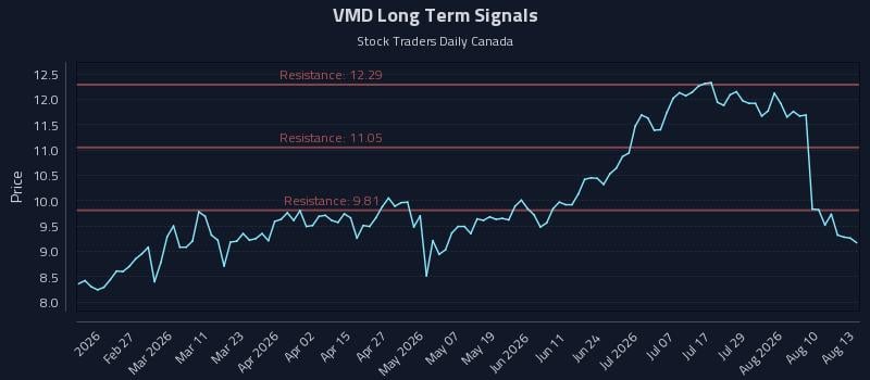 VMD Long Term Analysis for August 13 2026 VMD Long Term Analysis for August 13 2026