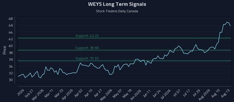 WEYS Long Term Analysis for August 13 2026 WEYS Long Term Analysis for August 13 2026