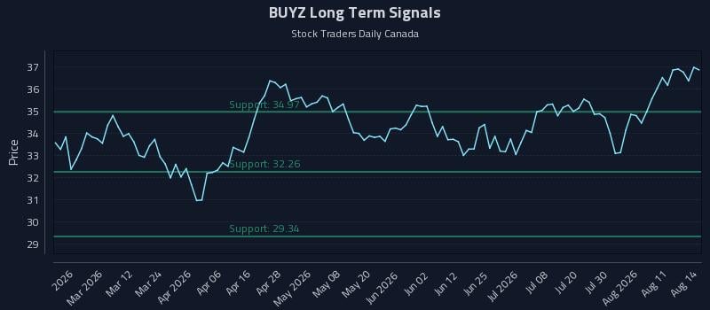 BUYZ Long Term Analysis for August 15 2026 BUYZ Long Term Analysis for August 15 2026
