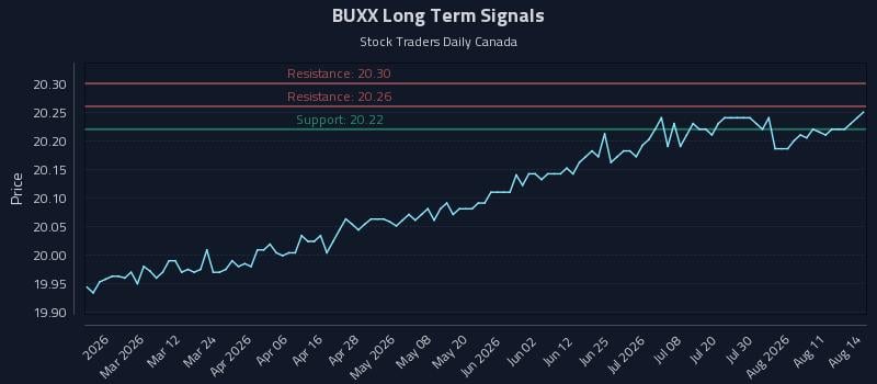 BUXX Long Term Analysis for August 15 2026 BUXX Long Term Analysis for August 15 2026