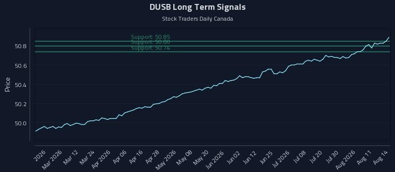 DUSB Long Term Analysis for August 15 2026 DUSB Long Term Analysis for August 15 2026