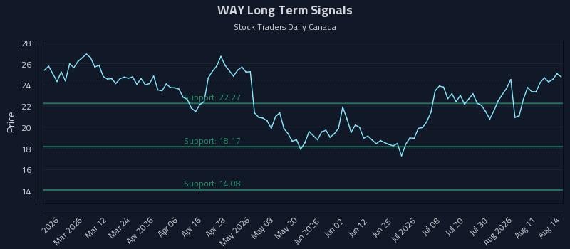 WAY Long Term Analysis for August 16 2026 WAY Long Term Analysis for August 16 2026