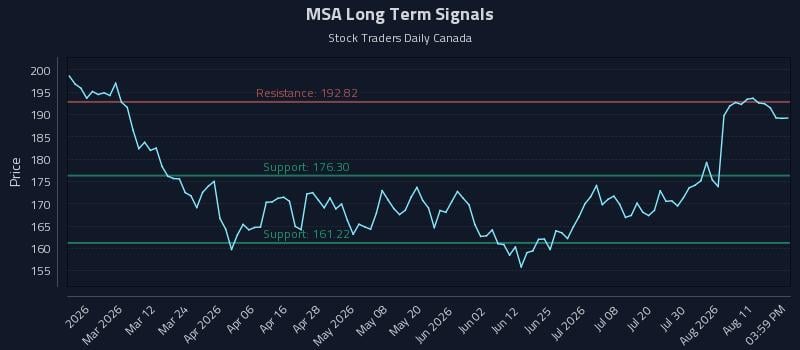 MSA Long Term Analysis for August 16 2026