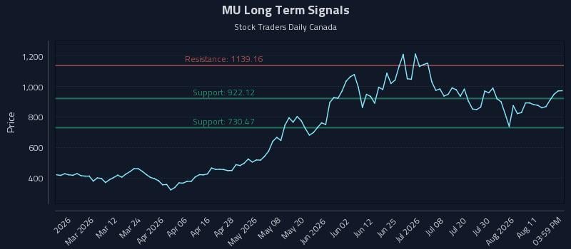 MU Long Term Analysis for August 16 2026 MU Long Term Analysis for August 16 2026
