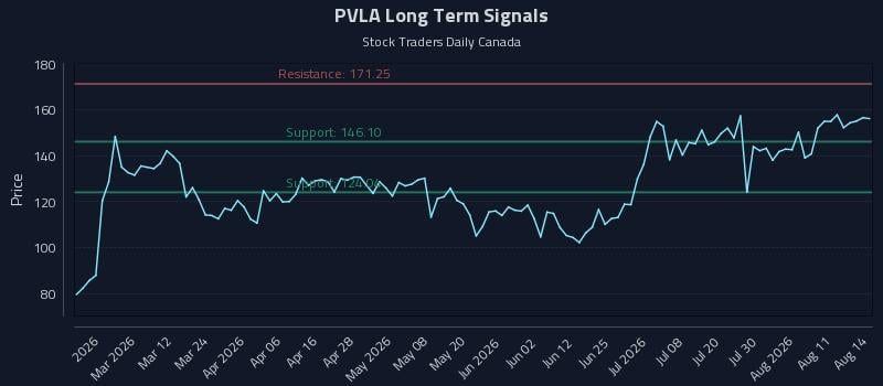 PVLA Long Term Analysis for August 16 2026