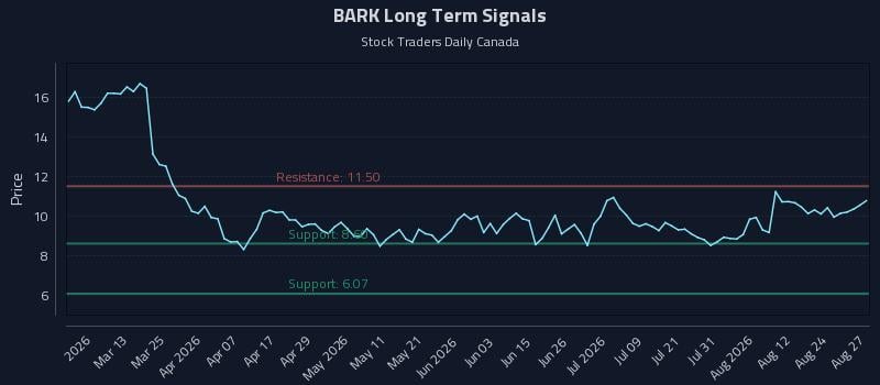 BARK Long Term Analysis for August 27 2026 BARK Long Term Analysis for August 27 2026