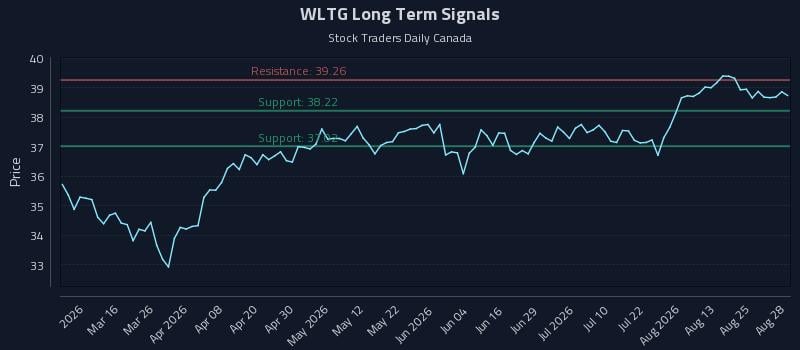 WLTG Long Term Analysis for August 28 2026