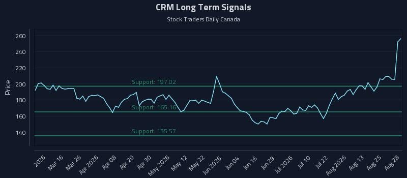 CRM Long Term Analysis for August 28 2026 CRM Long Term Analysis for August 28 2026