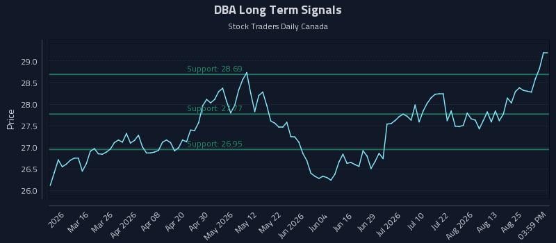 DBA Long Term Analysis for August 29 2026 DBA Long Term Analysis for August 29 2026