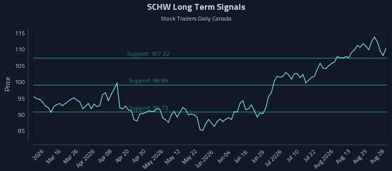 SCHW Long Term Analysis for August 29 2026