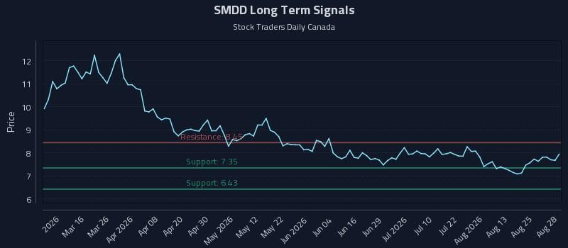 SMDD Long Term Analysis for August 29 2026