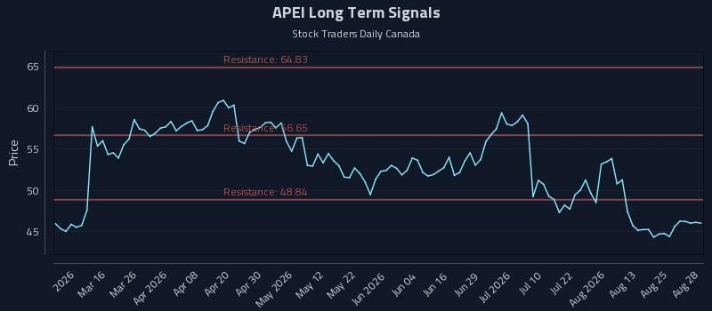 APEI Long Term Analysis for August 30 2026
