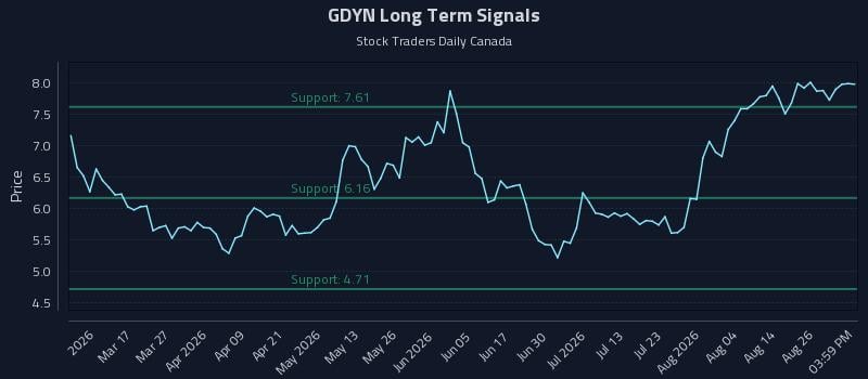 GDYN Long Term Analysis for August 31 2026 GDYN Long Term Analysis for August 31 2026