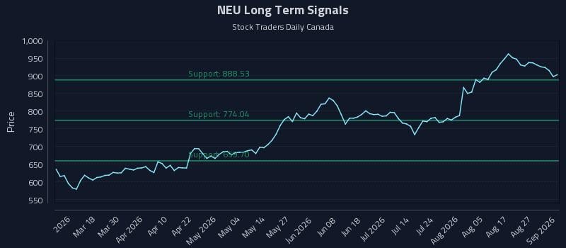 NEU Long Term Analysis for September 1 2026