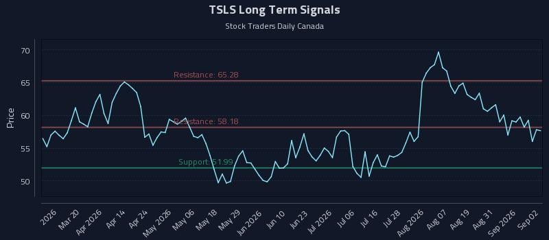 TSLS Long Term Analysis for September 3 2026 TSLS Long Term Analysis for September 3 2026