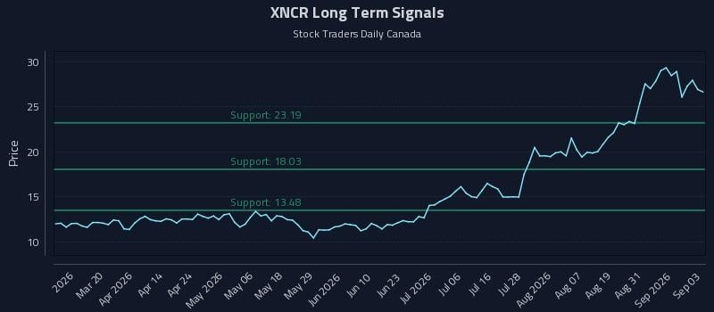 XNCR Long Term Analysis for September 3 2026